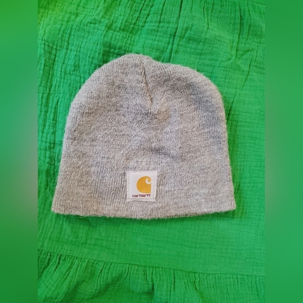 CARHARTT Gray Knit Beanie Stocking Cap Hat- Size OS